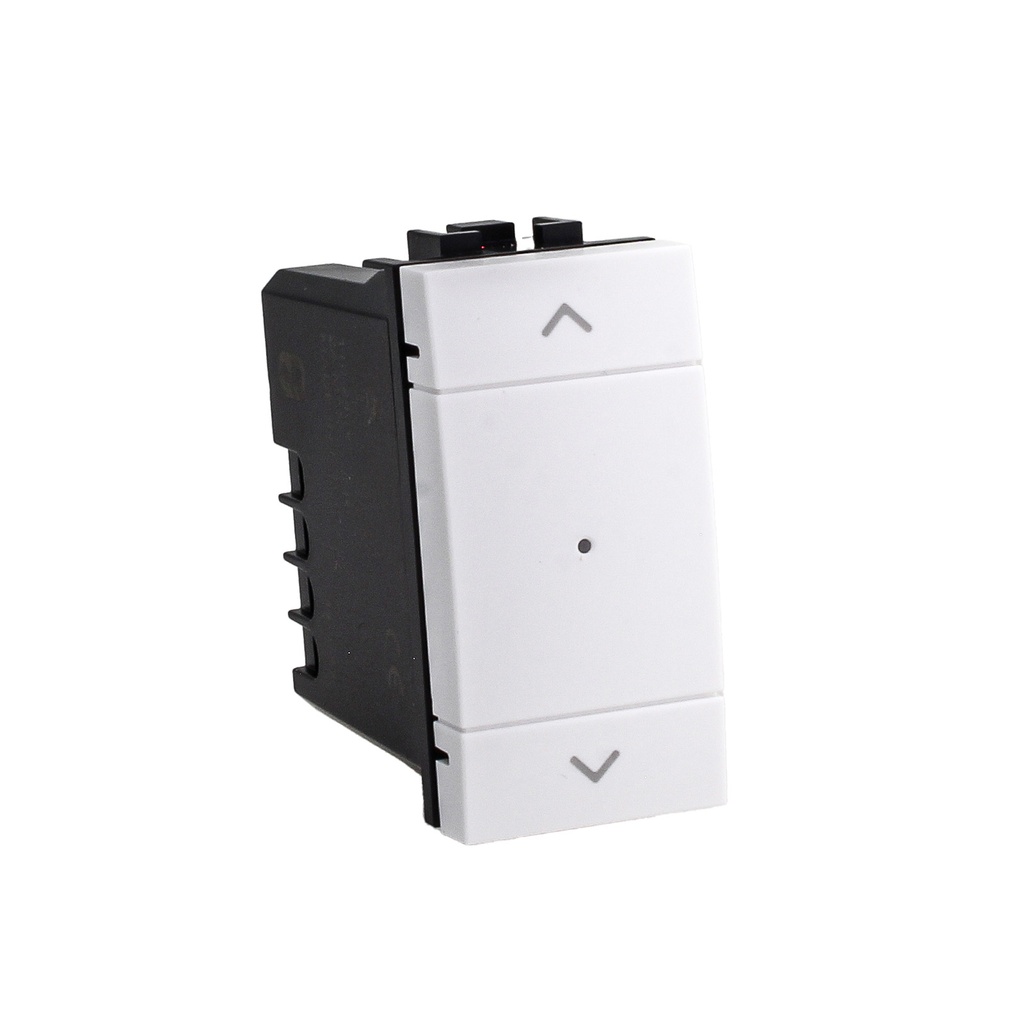 Pulsante Modulo Tapparelle Connesso Smart WIFI Tuya Per Tende Persiane Compatibile Bticino Living Colore Bianco