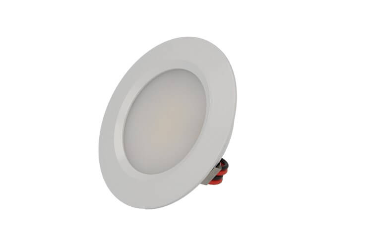 MeanWell Mini Faretto Da Incasso DC10-30V 3W 140LM/W D Bianco Freddo 6500K >80 120° SI, PWM IP40 Φ68X15mm  420 Lumen CE > 30000 Ore > 15000