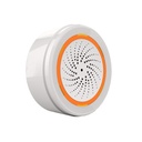 Sirena Allarme ZigBee Protocollo ZigBee 3.0 TUYA, Smart Life, Sonoro e Visivo, 5V 1A IP20,68X68X33mm