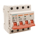 MCB Interruttore Magnetotermico Automatico Curva B 4P 4M 6000A B32A AC 400V IP20 SB6L