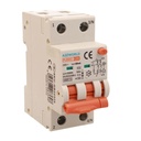 RCBO Interruttore Magnetotermico Differenziale Con Doppia Leva Tipo A Curva C 2P 2M 6000A 30mA, Diagnostica Visiva, C25A  AC 230V IP20 IEC61009-1 PL8M2 GB65325