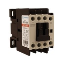 Contattore Motore 3P 3M, Teleruttore Trifase Industriale AC 380V 3NO, 9A 4KW, Bobina 220V AC, Contatto Ausiliare 1NO+1NC, IP20 IEC60947-4-1