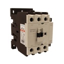 Contattore Motore 3P 4M, Teleruttore Trifase Industriale AC 380V 3NO, 40A 18.5KW, Bobina 220V AC, Contatto Ausiliare 1NO+1NC, IP20 IEC60947-4-1