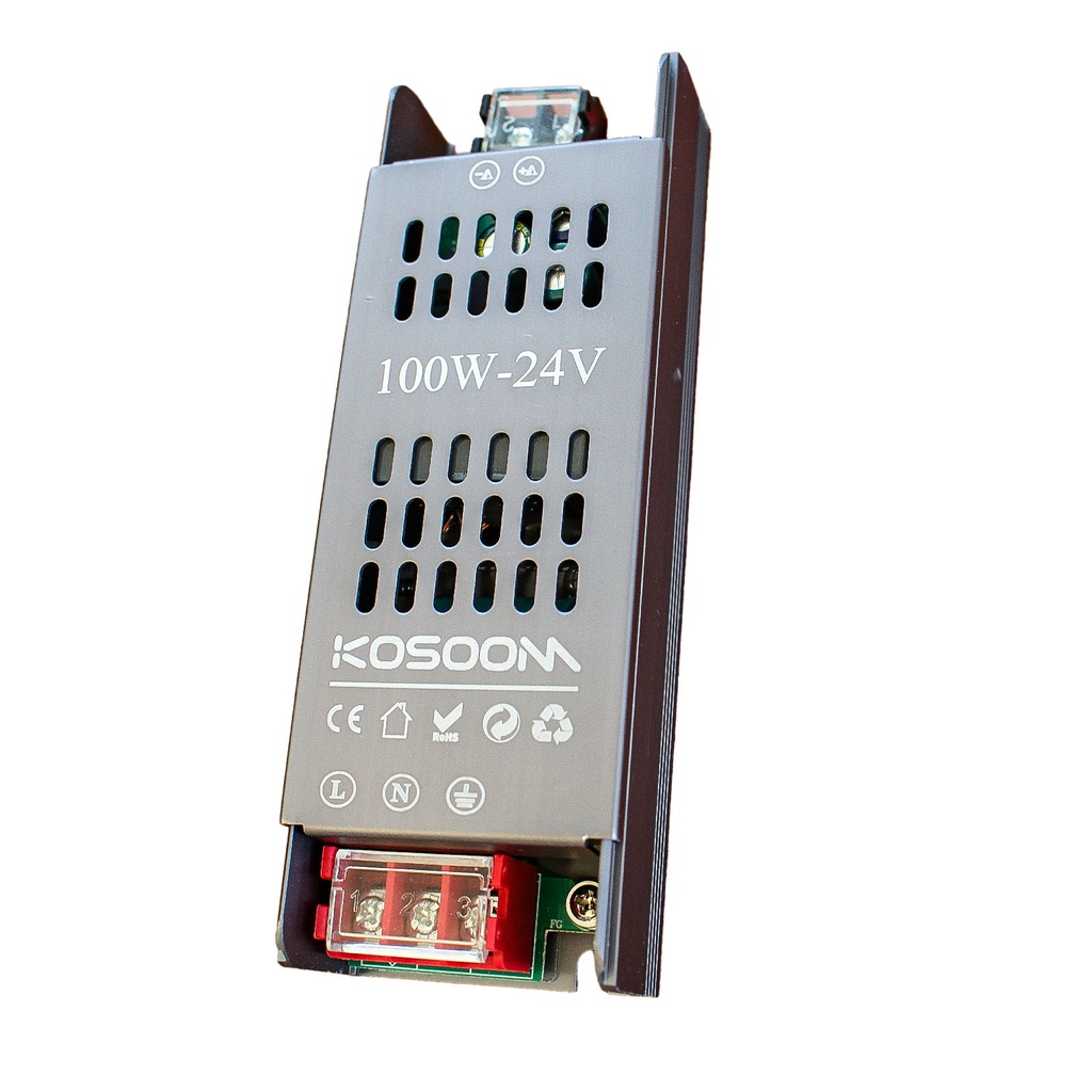 Trasformatore Alimentatore LED 100W DC 24V AC 220-240V IP20
