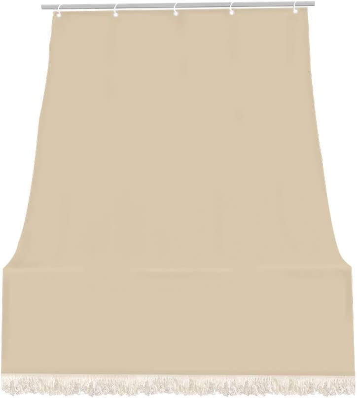 Tenda da Sole Balcone 145x290 cm Beige in Poliestere