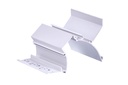 A2ZWORLD Kit Profilo Alluminio Completo Da 2 Metri Per Striscia Led, Da Cartongesso Illuminazione Indiritta, Dimensione 90*57.7mm, Larghezza Interna 20mm, 811g/m, Copertura Opale, Tappi Chiusura e Clip Fissaggio Incluso