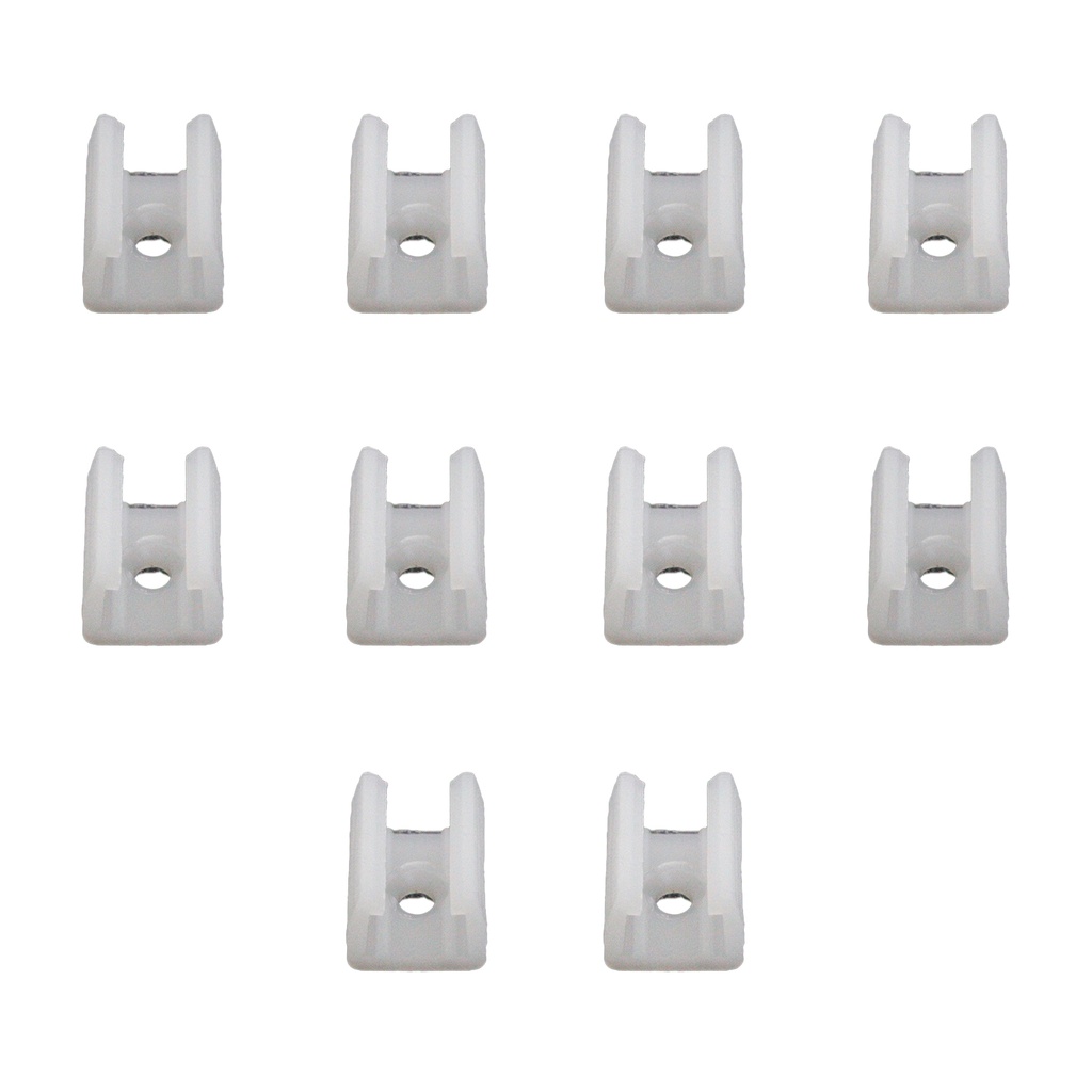 20 Pezzi Clip di Fissaggio Per Striscia Led COB 220V IP65 SL22011