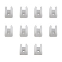 20 Pezzi Clip di Fissaggio Per Striscia Led COB 220V IP65 SL22011