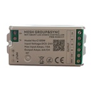 Centralina Controller Per Striscia Led RGBCCT WIFI 2.4G, RF 2.4G TUYA, Smart Life Max 15A Tot. (6A/CH) DC5-24V 360W 5 Canali RGBCCT CLC105R Bianco