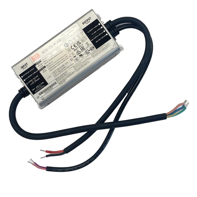 MW MEAN WELL XLG-75-H-AB Led Driver Corrente Costante 1400mA 27-56V 75W IP67 Dimmerabile 3 In 1