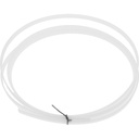 3 Metri Diffusore Copertura PC Opale per Profilo Alluminio Battiscopa