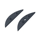 Kit Terminali Tappi di Chiusura In Metallo Con e Senza Foro Per Profilato Alluminio BAZ5208