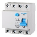 Interruttore Differenziale Puro 4P 40A 6kA 30mA 380V Salvavita Differenziale Occupa 4 Moduli DIN