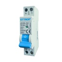 Interruttore Magnetotermico Automatico 1P+N 6A 6000A 220V Salvavita Stotz Occupa 1 Modulo DIN