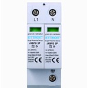 Scaricatore Di Sovratensione 220V T2 2P 275V 10KA Occupa 2 Moduli DIN