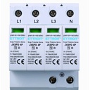 Scaricatore Di Sovratensione 220V T2 4P 275V 10KA Occupa 4 Moduli DIN