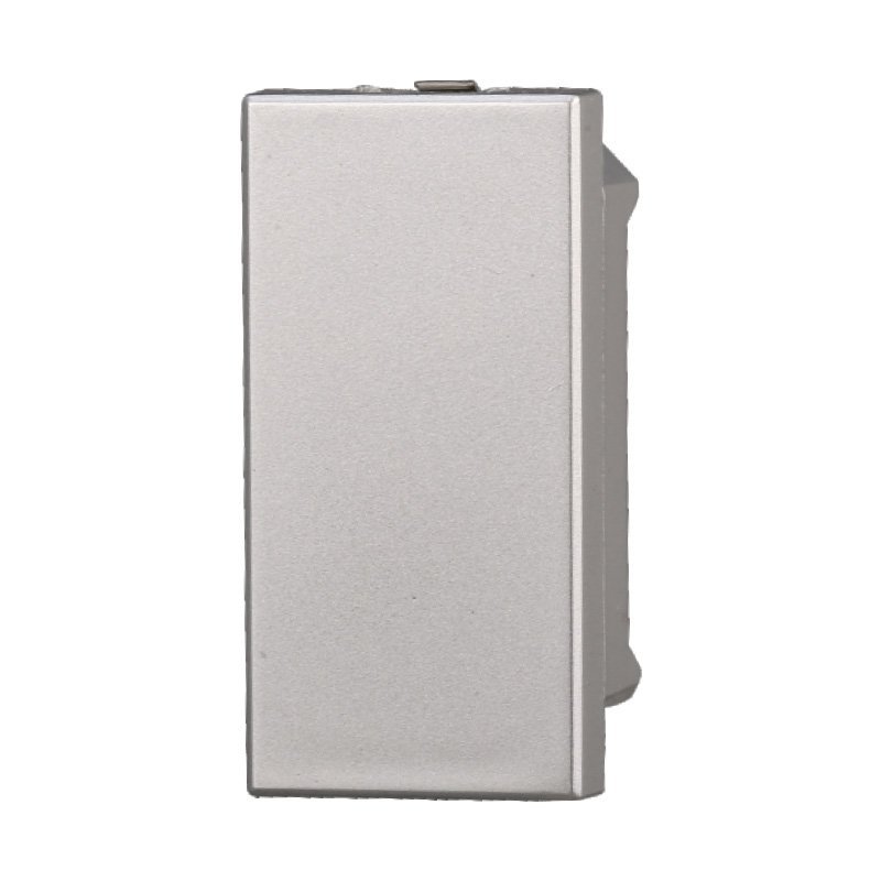 [BAG0100] Serie Civile ETTROIT Grigio Compatibile Con Bticino Axolute  (Copriforo Copritasto)
