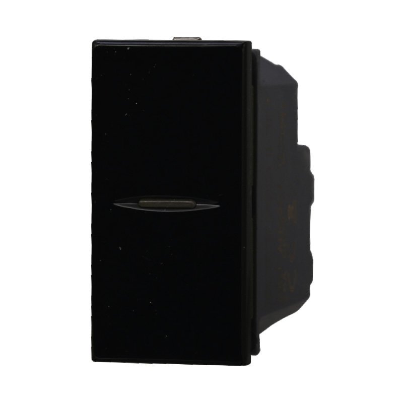 ETTROIT Invertitore Assiale 1P 16A Colore Nero Compatibile Con Bticino Axolute