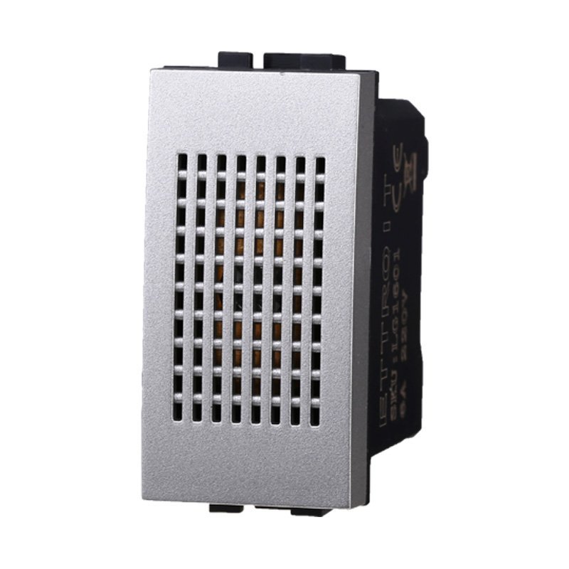 ETTROIT Suoneria 220V 6A Colore GRIGIO Compatibile Con Bticino Living International