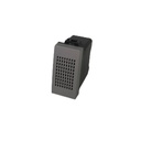 ETTROIT Suoneria Bronzo 12V 6A Colore Grigio Compatibile Con Bticino Living NT4351/12
