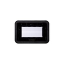 Placca con Coperchio Supporto Stango Idrobox IP55 Nero 4 Posti 504 Compatibile Con Bticino Living International