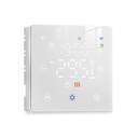 Termostato WiFi Smart per Caldaia a Gas, Tuya Smart Life, Batteria 3xAA, Quadrata Montaggio da Esterno oppure Incasso Scatola 502