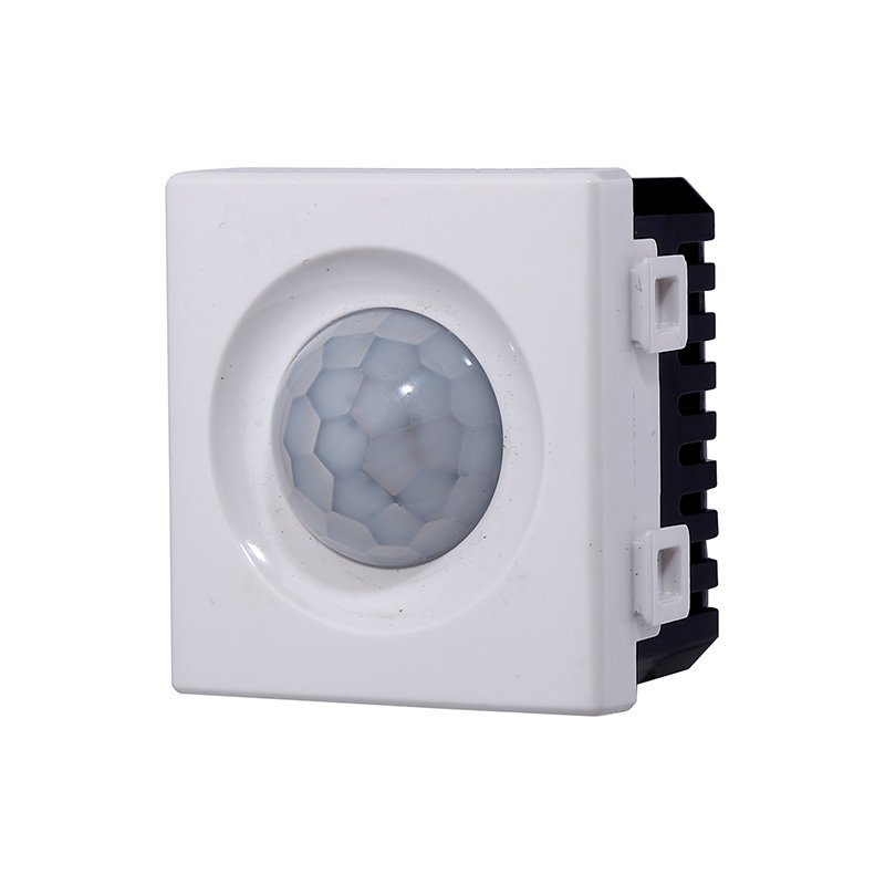 Sensore Movimento PIR Timer 2P 2M Colore Bianco Compatibile Con Bticino Matix