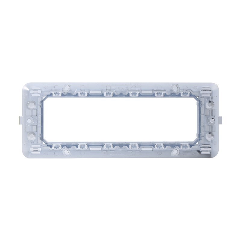 ETTROIT Supporto 6P Serie Solar 6 Posti Compatibile Con Bticino Matix