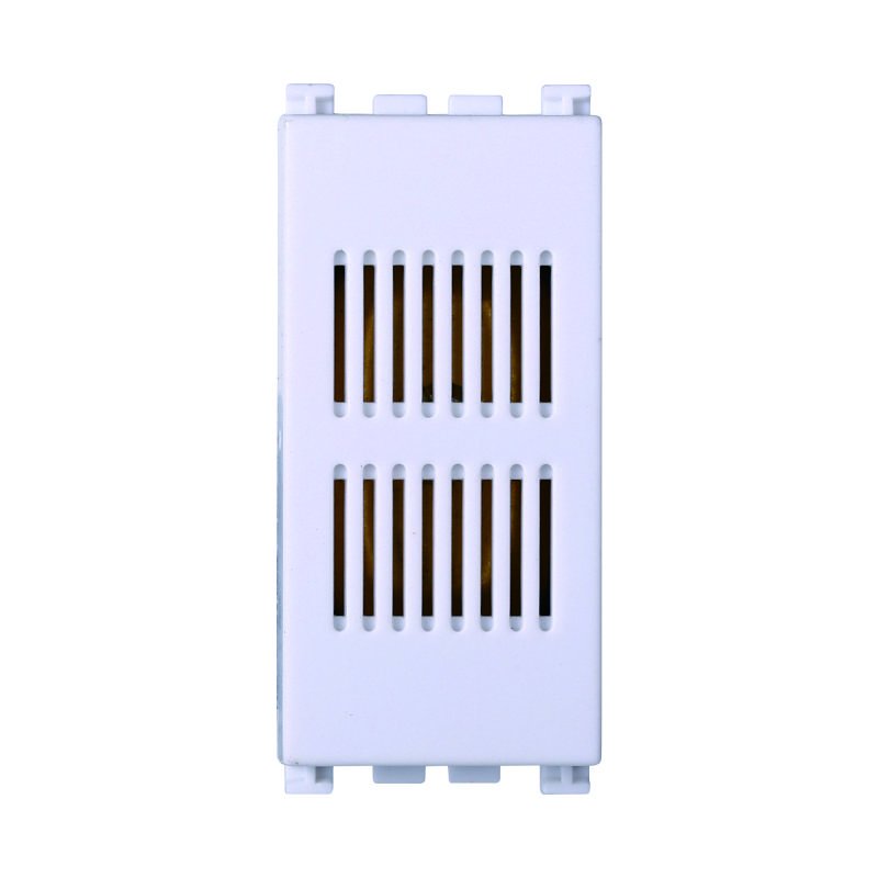 ETTROIT Suoneria 220V 6A Colore Bianco Compatibile Con Vimar Arke