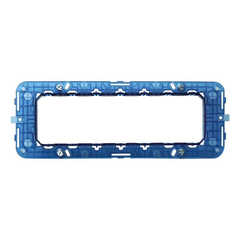 Supporto 7P 7 Posti Serie Venus Compatibile Con Vimar Arke