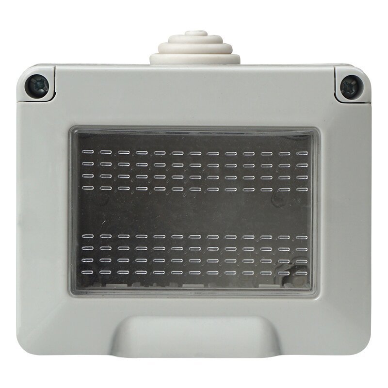 Custodia 3P IP55 Scatola Porta Frutti 503 Con Coperchio 3 Posti Moduli Compatibile Con Vimar Plana