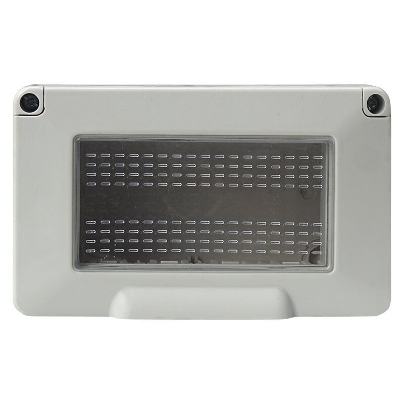 Custodia 4P IP55 Scatola Porta Frutti 504 Con Coperchio 4 Posti Moduli Compatibile Con Vimar Plana