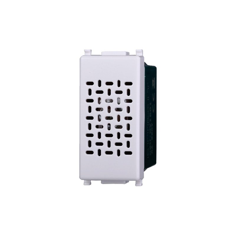 ETTROIT Ronzatore 220V 6A Colore BIANCO Compatibile Con Vimar Plana