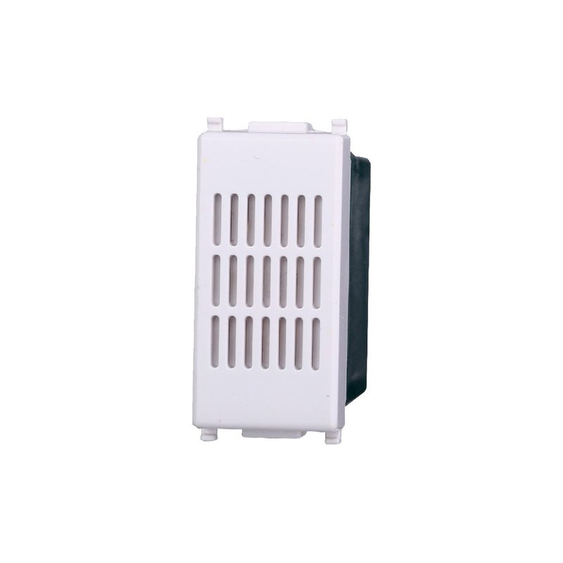 ETTROIT Suoneria 220V 6A Colore BIANCO Compatibile Con Vimar Plana