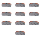 10 Morsetti Elettrici Rapidi 1P con Leva Connettori Compatti per Fili Elettrici