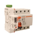 RCCB Interruttore Differenziale Puro Riarmo Automatico, Tipo A 3P+N 5M 6000A 30mA 63A AC 400V IP20 IEC61008-1 PR8NM