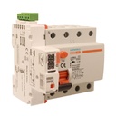 RCCB Interruttore Differenziale Puro Riarmo Automatico, Tipo A 3P+N 5M 6000A 300mA 63A AC 400V IP20 IEC61008-1 PR8NM