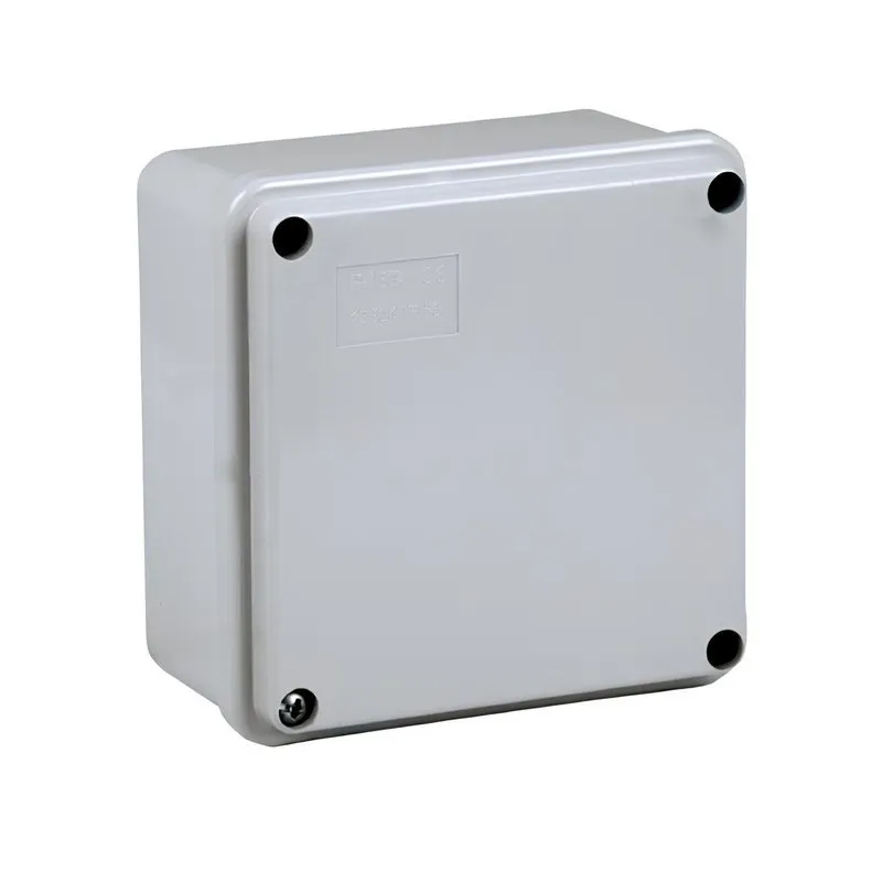 Scatola di Derivazione Stagna IP56 con Coperchio a Viti, Pareti Lisce