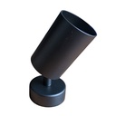 Faro Lampada Led Da Soffitto Parete GU10 Orientabile Colore Nero