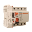 A2ZWORLD RCCB Interruttore Differenziale Puro Riarmo Automatico, Tipo A 3P+N 5M 6000A 30mA AC 400V IP20 IEC61008-1 PR8NM, Corrente Disponibili 25A 40A 63A 