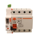 RCCB Interruttore Differenziale Puro Riarmo Automatico, Tipo A 3P+N 5M 6000A 30mA 25A AC 400V IP20 IEC61008-1 PR8NM