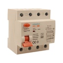 A2ZWORLD RCCB Interruttore Differenziale Puro Tipo F - SI 3P+N 4M 10000A 300mA Super Immunizzato AC 400V IP20 IEC61008-1, Corrente Disponibili 25A 40A 63A 