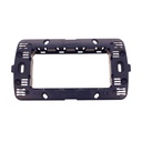 Supporto Telaio 4 Moduli Per Scatola 504 MBL 4M Blu Compatibile Bticino Living BLN0204