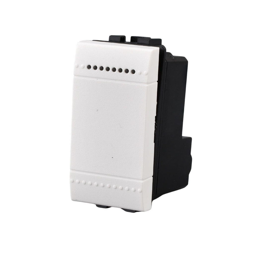 Interruttore Unipolare 1P 16A 220V MBL Bianco 1M Compatibile Bticino Living Light BLB0401