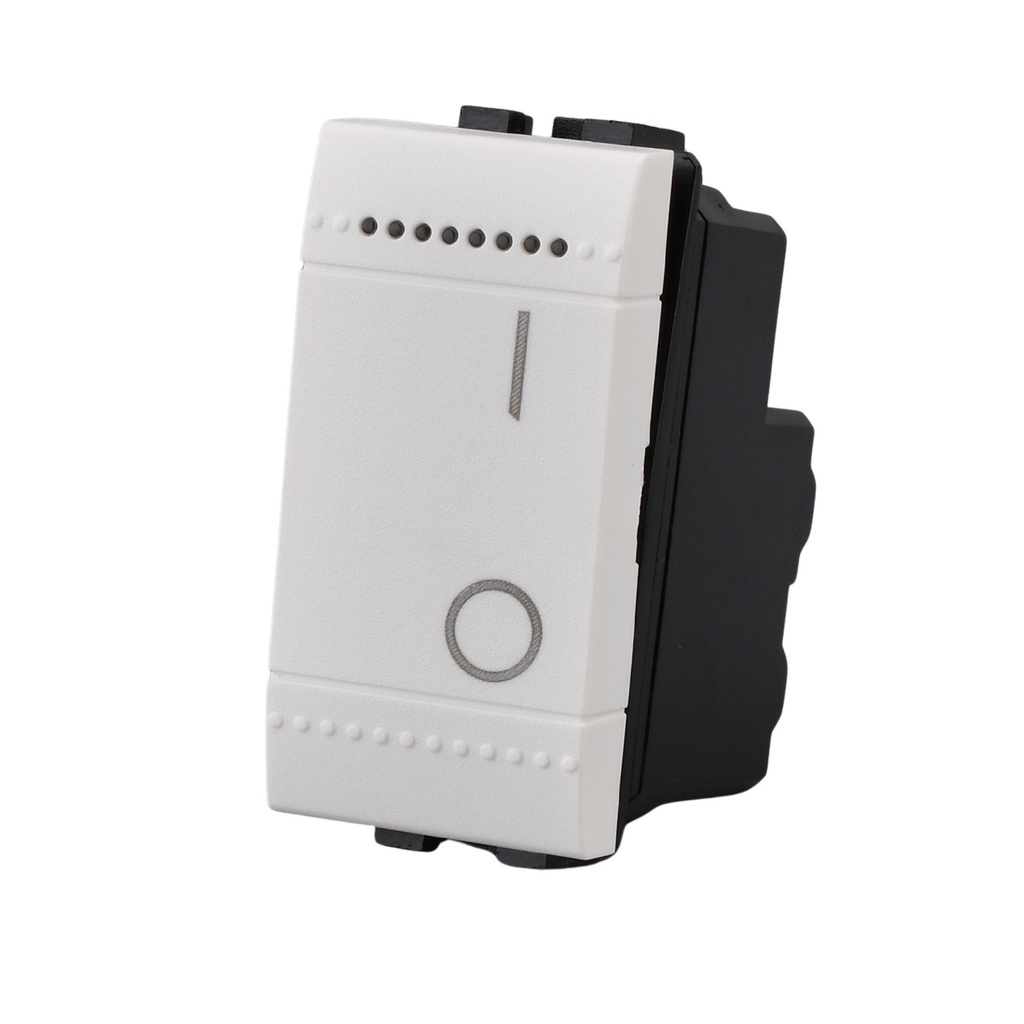 Invertitore 1P 16A 220V MBL Bianco 1M Compatibile Bticino Living Light BLB0901