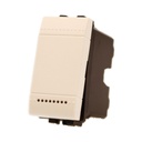 Pulsante NO 1P 16A 220V MBL Bianco 1M Compatibile Bticino Living Light BLB1001