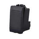 Interruttore Unipolare 1P 16A 220V MBL Nero 1M Compatibile Bticino Living International BLN0401