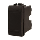 Interruttore Unipolare 1P 16A 220V MBL Nero 1M Compatibile Bticino Living International BLN0401