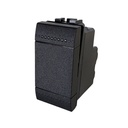 Interruttore Bipolare 2P 16A 220V MBL Nero 1M Compatibile Bticino Living International Illuminabile BLN0402