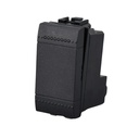 Deviatore 1P 16A 220V MBL Nero 1M Compatibile Bticino Living International BLN0801